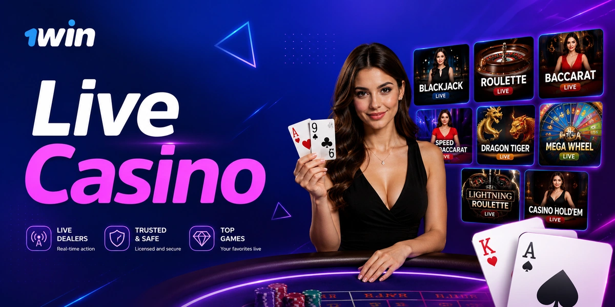 1win live casino