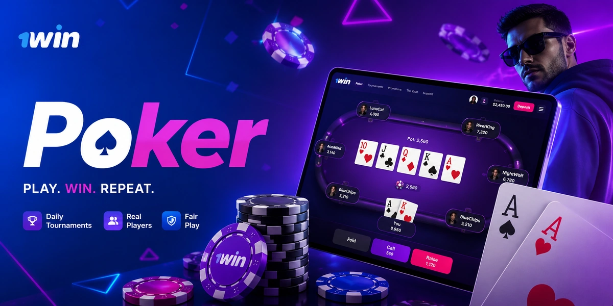 1win poker