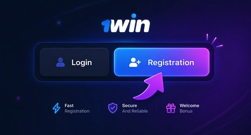 1win register button
