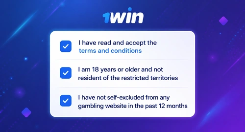 1win password