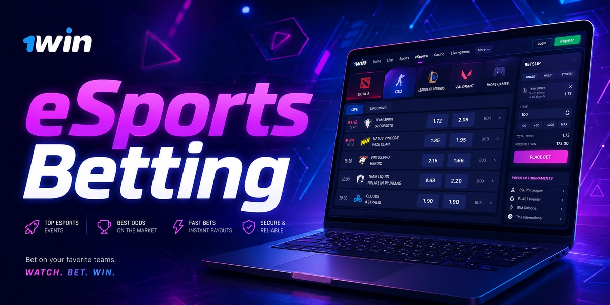 1win esports betting